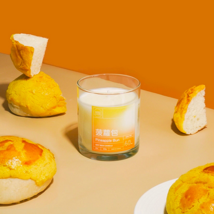 Pineapple Bun Soy Candle