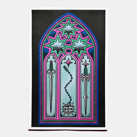 Medieval Window Print