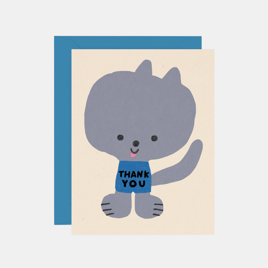 Thank You Kitty Card