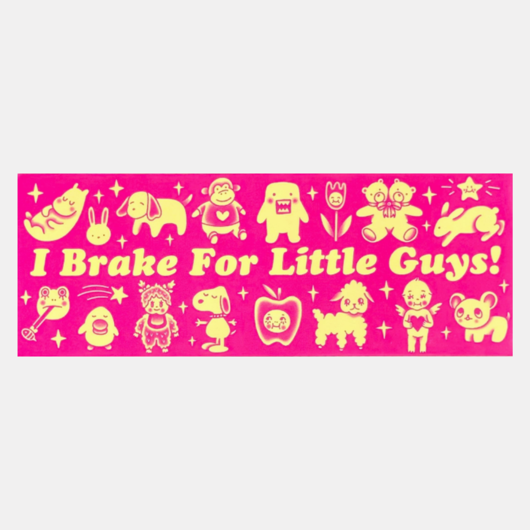 Little Guys Bumper Sticker