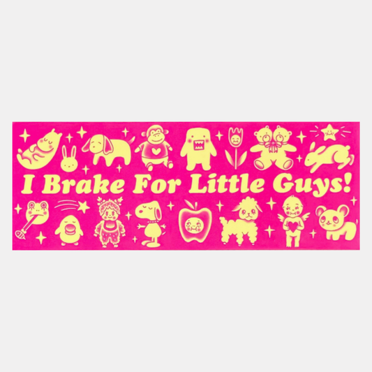 Little Guys Bumper Sticker