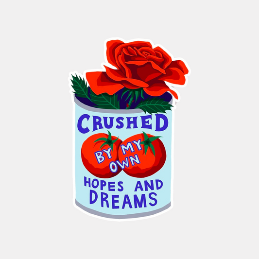 Crushed Sticker