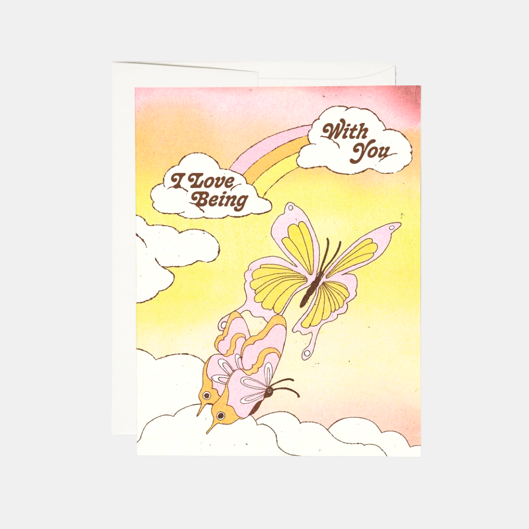 I Love Being With You Card