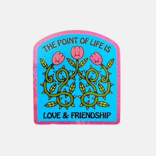 Love + Friendship Sticker