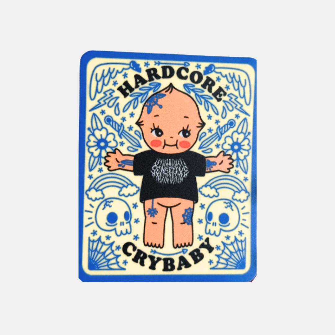 Hardcore Crybaby Sticker