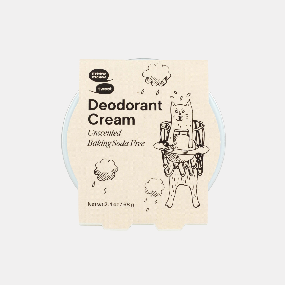 Unscented Baking Soda Free Deodorant Cream