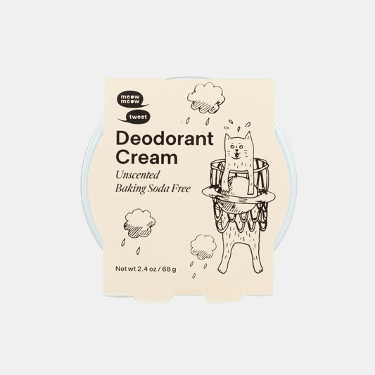 Unscented Baking Soda Free Deodorant Cream