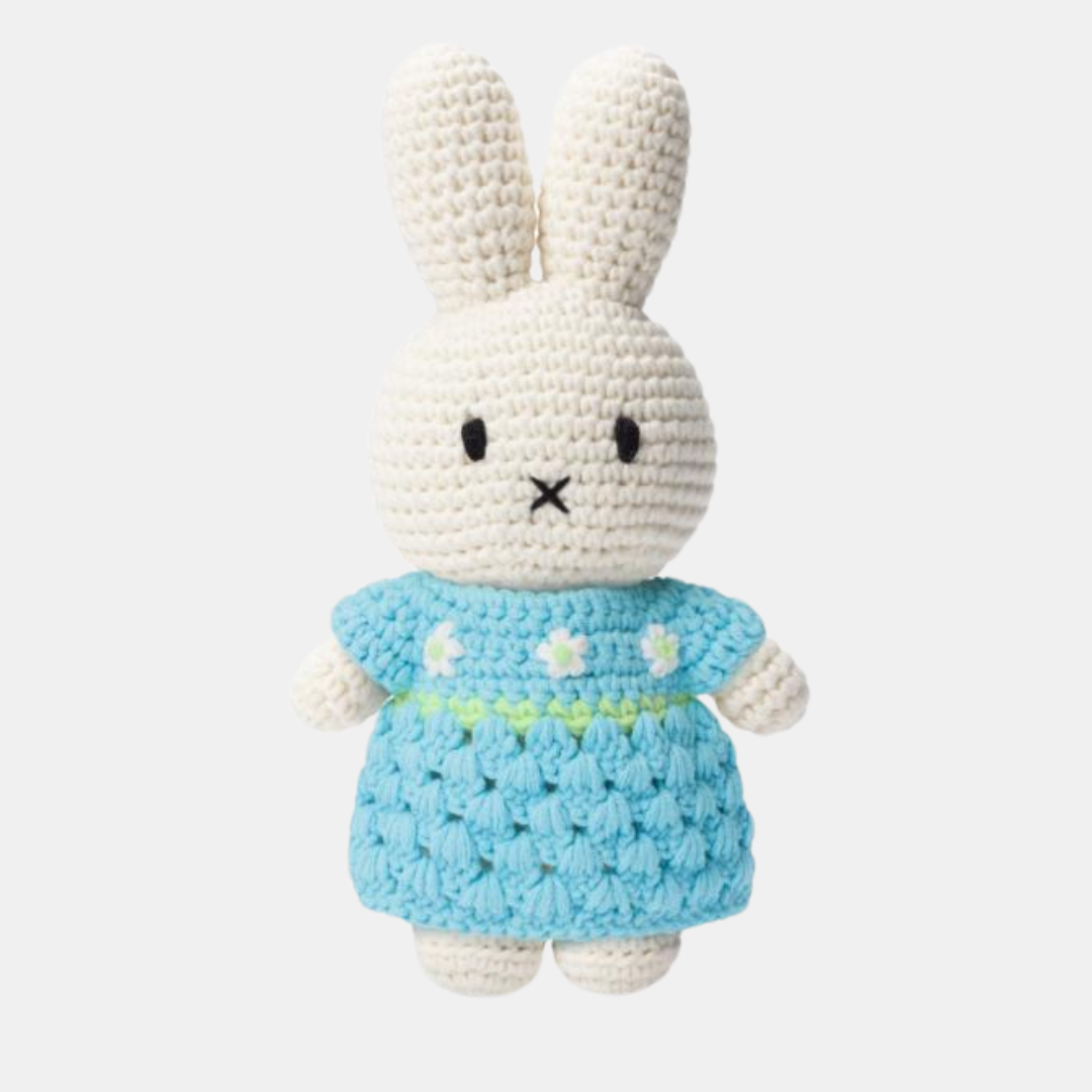 Miffy Van Gogh Almond Blossom Dress Crochet Plushie