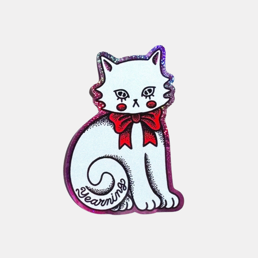 Yearning Kitty Sticker
