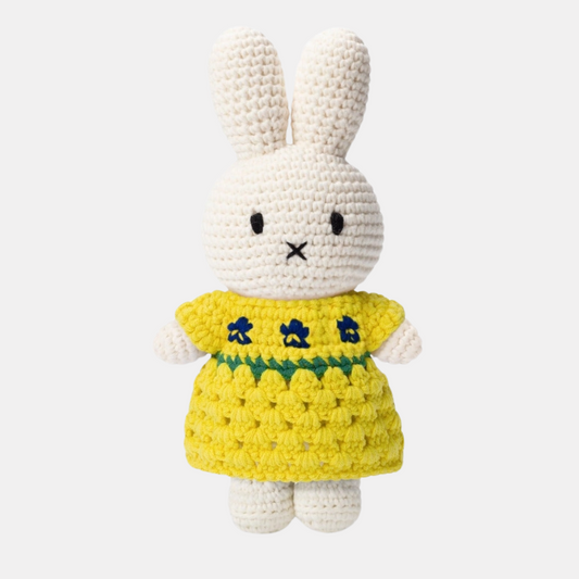Miffy Van Gogh Irises Dress Crochet Plushie