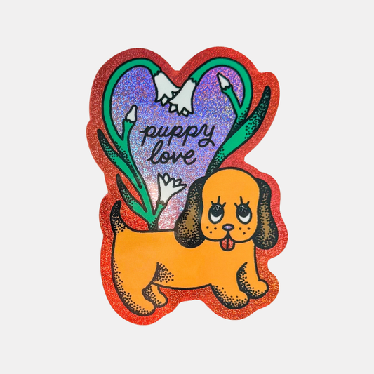 Puppy Love Sticker