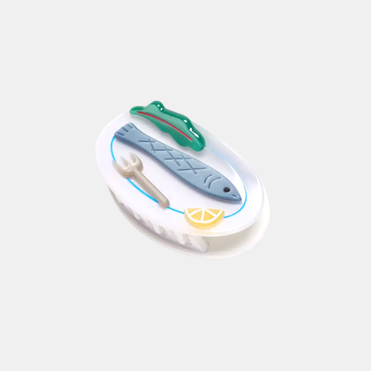 Fish Plate Hair Claw