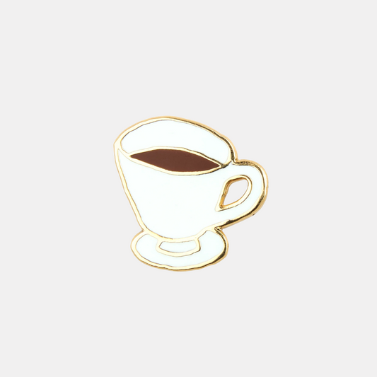 Coffee Enamel Pin