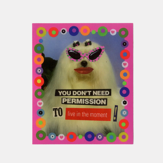 Permission Sticker