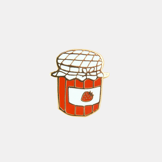 Jam Jar Enamel Pin