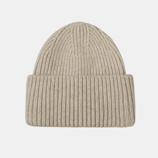 Oatmeal Wool Beanie