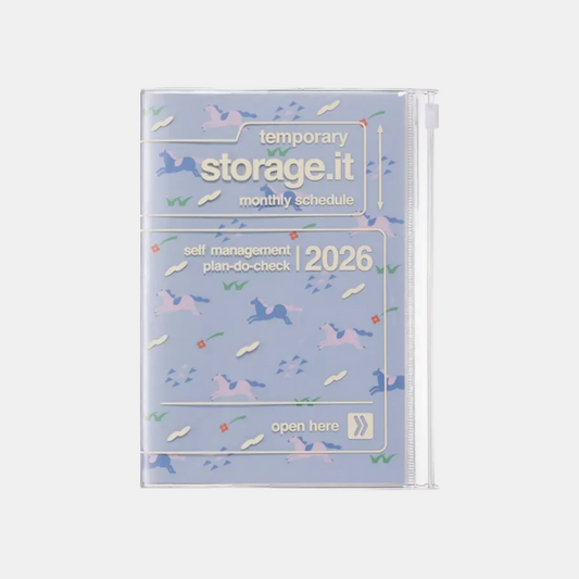 Blue Horses B6 Storage.It 2026 Monthly Schedule
