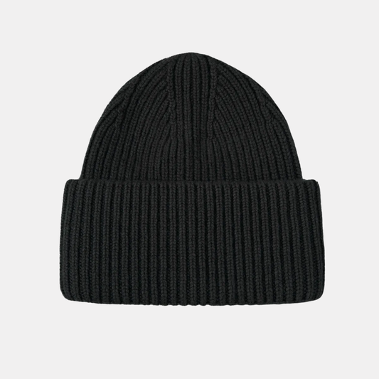 Black Wool Beanie