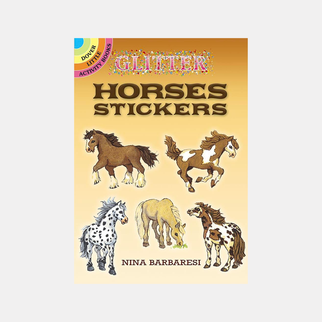Glitter Horses Sticker Book