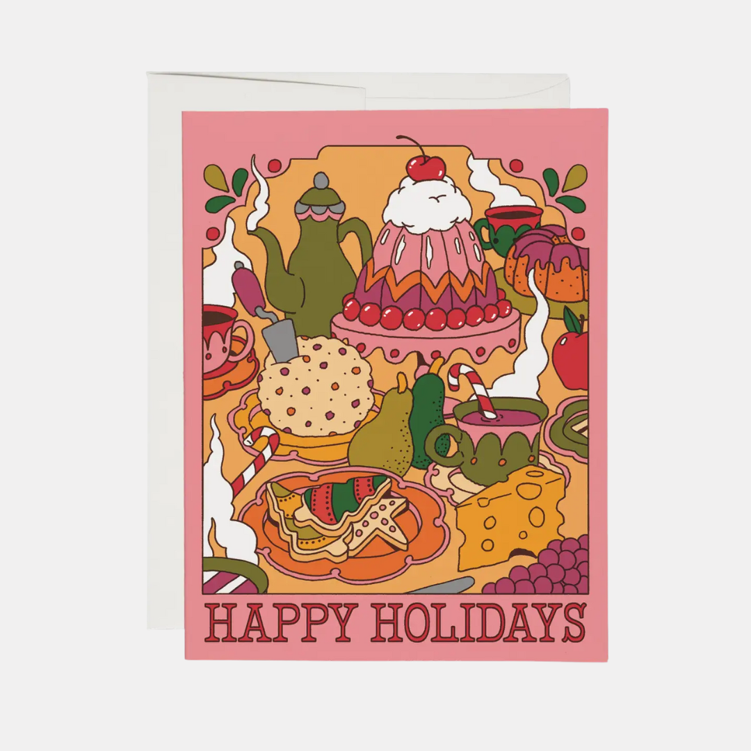 Happy Holidays Feast Card