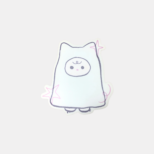 Ghost Critter Sticker