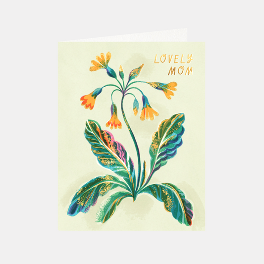 Lovely Mom Snowdrops Card