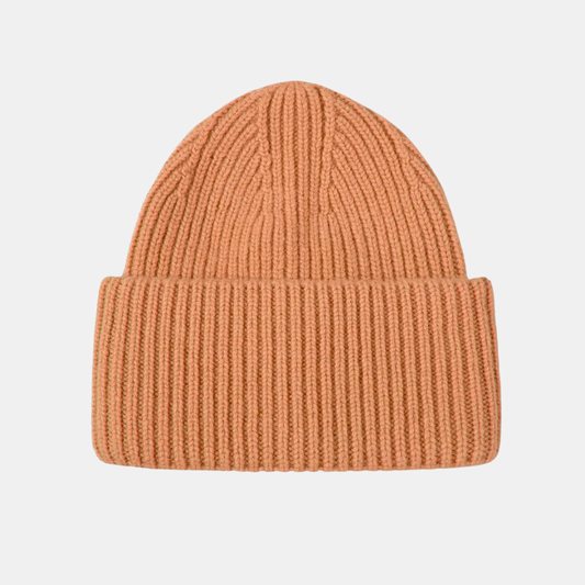 Orange Wool Beanie