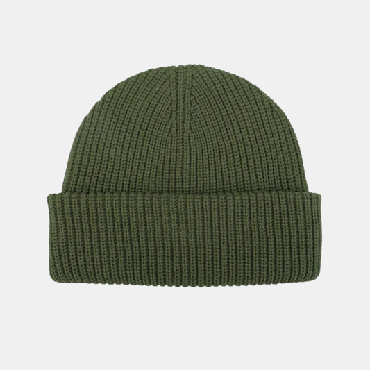 Olive Fisherman Beanie