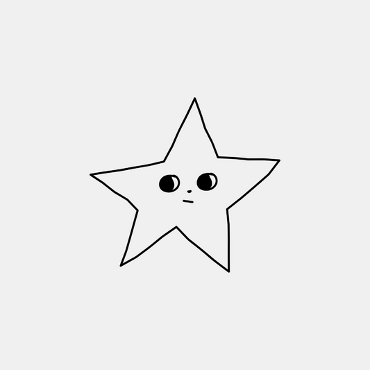 Star Doodle Sticker
