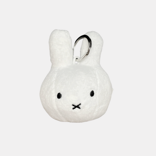 Miffy Head Plush Keychain