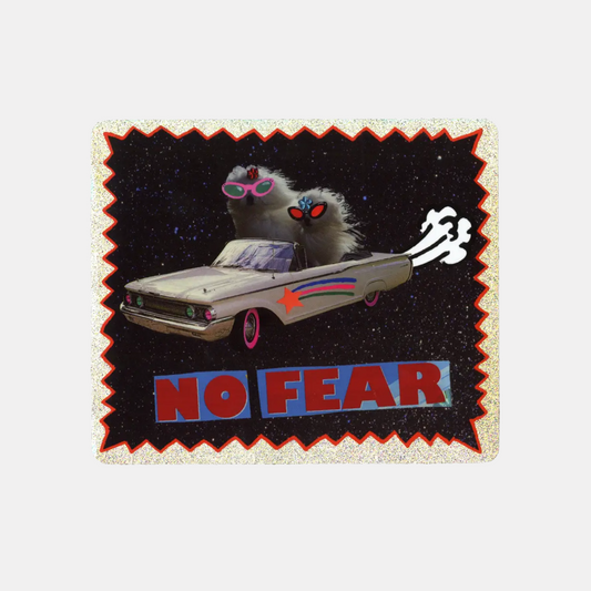 No Fear Sticker