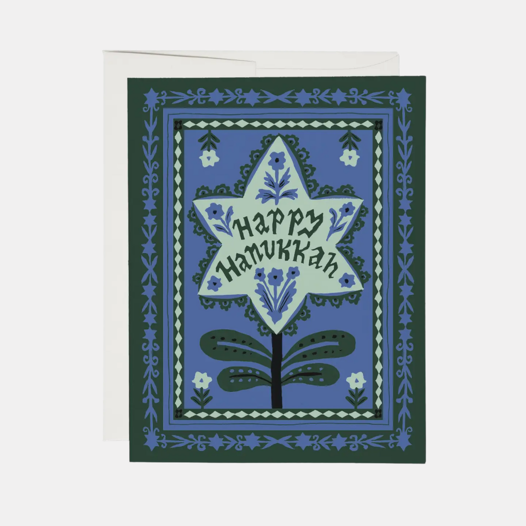 Hanukkah Stamp Card