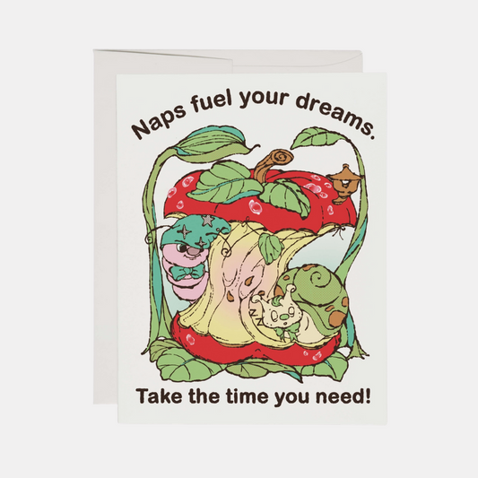 Naps Fuel Dreams Card