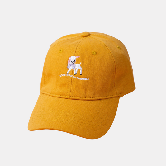Here Comes Trouble Baseball Hat