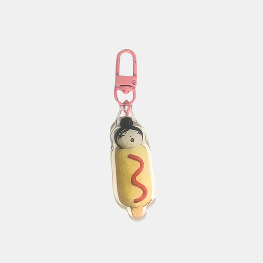 Corndog Munbeibi Keychain