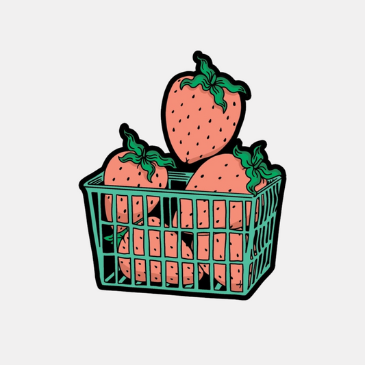 Berry Basket Sticker