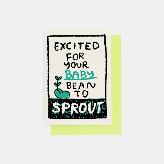 Baby Bean Sprouts Card