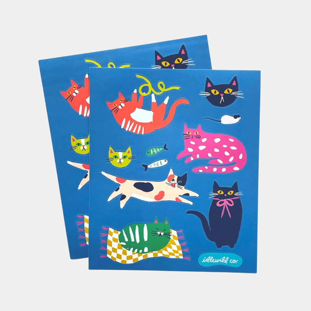 Kitties Sticker Sheet Set