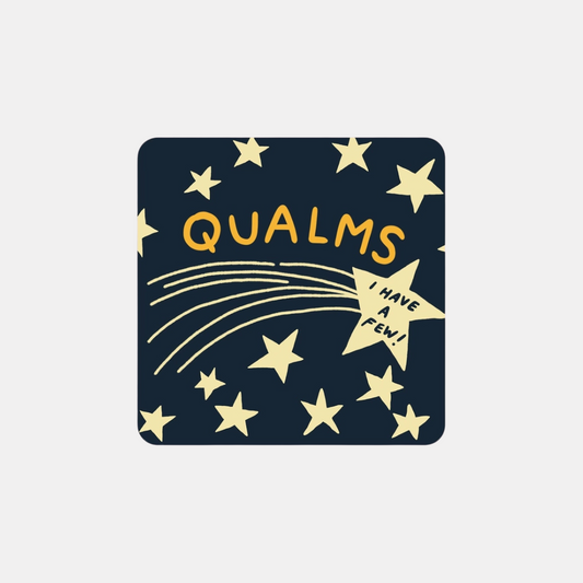 Qualms Sticker