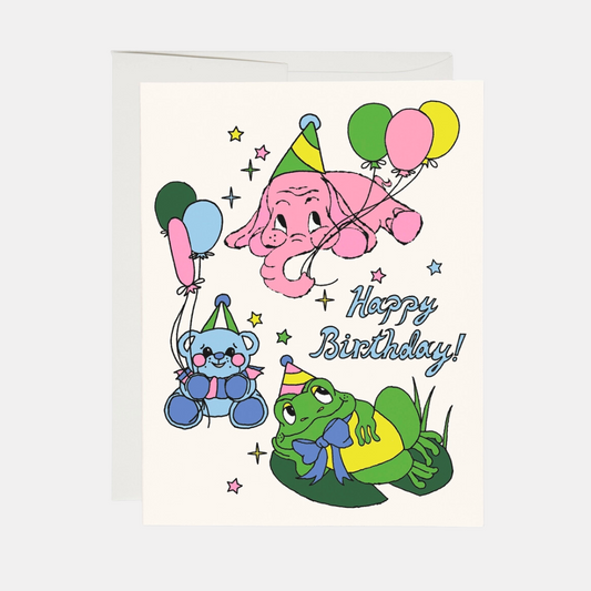 Birthday Animals Card