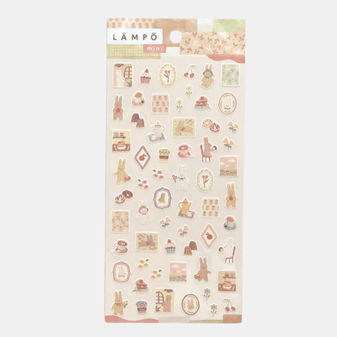Lampo Mini Rabbit Sticker Sheet