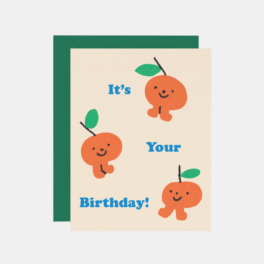 Birthday Oranges Card