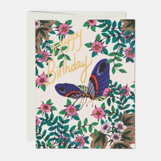 Happy Birthday Butterfly Card