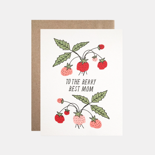 Berry Best Mom Card