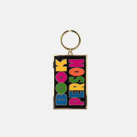 Book Person Keychain