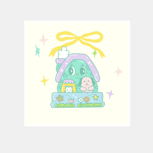 Charming House Print