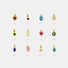 Load image into Gallery viewer, Enamel Birthstone Charm