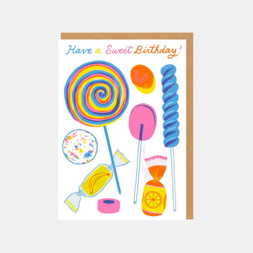 Sweet Birthday Candy Card