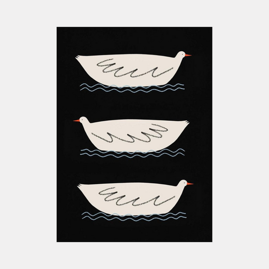 Three Little Ducks Print