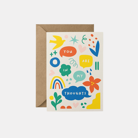 You Are In My Thoughts Card